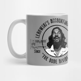Lebowski Accounting Service The Dude Divides Mug